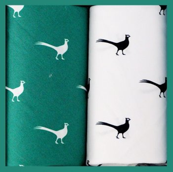 Kapesníky pánské 2ks, bažant - 100% bavlněné kapesníky s tématickým popisem.