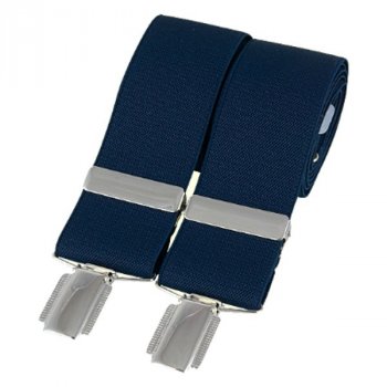 Šle 35mm David Aster tmavě modré - Aby gatě nepadaly! Kšandy David Aster s možností gravírování.