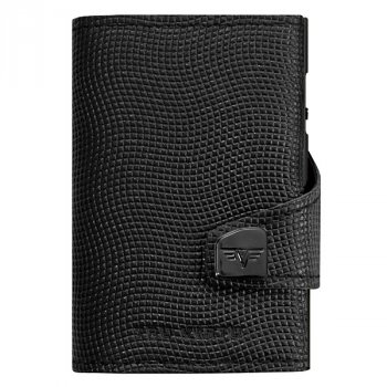 Peňaženka TRU Virt Click & Slide Black Lizard - Exkluzívna peňaženka ako súčasť imidžu aj praktický pomocník. Gravírujeme presným vláknovým laserom. Tovar skladom, expedícia do 24h.