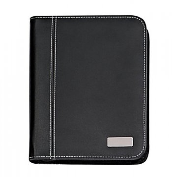 Dosky konferenčné A5, kožené so zipsom a viazačom - Personifikované kožené konferenčné dosky. Gravírujeme presným vláknovým laserom. Rýchlo, kvalitne. Tovar skladom, expedícia do 24h.