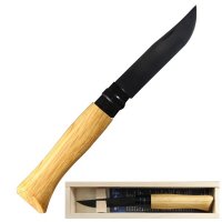 Nôž zatvárací Opinel VRI 8 čierny, dub, darčekové balenie - OPINEL - jednoducho trieda! Originálne francúzske nože. Gravírujeme na čepeľ, presne, spoľahlivo, rýchlo. Skladom, expedícia do 24h.