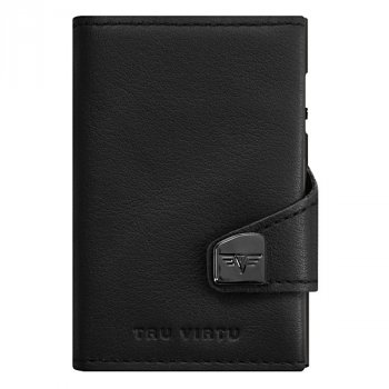 Peňaženka TRU VIRTU TWIN Click & Slide Nappa Black - Exkluzívna peňaženka ako súčasť imidžu aj praktický pomocník. Gravírujeme presným vláknovým laserom. Tovar skladom, expedícia do 24h.