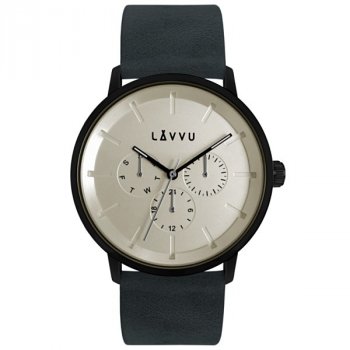 Hodinky LAVVU TROMSØ Indigo blue, pánske - Špičkové pánske náramkové hodinky. Gravírujeme podľa vášho zadania! Presne, rýchlo, kvalitne. Tovar skladom, expedícia do 24h.