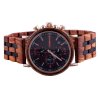 Hodinky TIMEGENT Elysium, drevené, pánske - Náramkové hodinky s luxusným dreveným remienkom a možnosťou gravírovaného venovania. Skvelý darček! Skladom, expedícia do 24h.