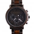 Hodinky TIMEGENT Nemesis, drevené, pánske - Náramkové hodinky s luxusným dreveným remienkom a možnosťou gravírovaného venovania. Skvelý darček! Skladom, expedícia do 24h.