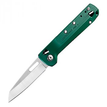 Nôž FREE K2 Evergreen, Leatherman - Moderný vreckový nôž s technológiou magnetického zatvárania a možnosťou personifikácie. Gravírujeme presným vláknovým laserom, Expedícia do 24h.