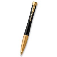 Guličkové pero PARKER Urban Twist Muted Black GT - Pero od dodávateľa britskej kráľovskej rodiny - značka najvyššej prestige. Osobné venovanie. Skladom, expedícia do 24h.