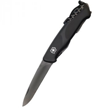 Nôž zatvárací RangerGrip 55 Onyx Black Victorinox - Nový monochrómny zatvárací nôž VICTORINOX. Elegantné prevedením, zvodný vzhľadom! Skladom, expedícia s gravírovaním do 48hodín.