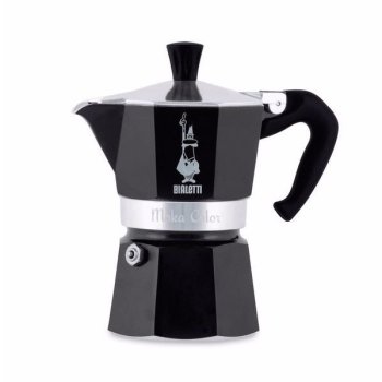 Moka kanvica 130ml/3 šálky BIALETTI Express čierna - Skvelá moka káva z originálnej kanvičky Bialetti. Možnosť individuálneho popisu. Skladom, expedícia do 24h (s rytinou 48h).