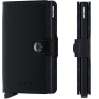Peňaženka SECRID Miniwallet Matte Black - Inovatívna peňaženka najmodernejšieho strihu s možnosťou personifikácie laserovým gravírovaním. Tovar na sklade, vrátane rytia expedujeme do 48h.