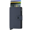 Peňaženka SECRID Miniwallet Matte Nightblue - Inovatívna peňaženka najmodernejšieho strihu s možnosťou personifikácie laserovým gravírovaním. Tovar na sklade, vrátane rytia expedujeme do 48h.