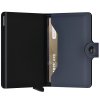Peňaženka SECRID Miniwallet Matte Nightblue - Inovatívna peňaženka najmodernejšieho strihu s možnosťou personifikácie laserovým gravírovaním. Tovar na sklade, vrátane rytia expedujeme do 48h.