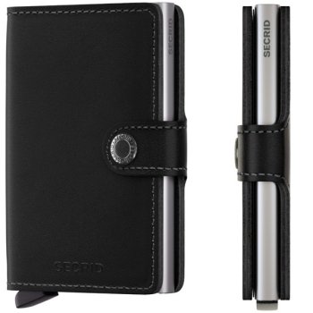 Peňaženka SECRID Miniwallet Original Black - Inovatívna peňaženka najmodernejšieho strihu s možnosťou personifikácie laserovým gravírovaním. Tovar na sklade, vrátane rytia expedujeme do 48h.