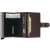 Peňaženka SECRID Miniwallet Original Dark Brown - Inovatívna peňaženka najmodernejšieho strihu s možnosťou personifikácie laserovým gravírovaním. Tovar na sklade, vrátane rytia expedujeme do 48h.