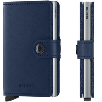 Peňaženka SECRID Miniwallet Original Navy - Inovatívna peňaženka najmodernejšieho strihu s možnosťou personifikácie laserovým gravírovaním. Tovar na sklade, vrátane rytia expedujeme do 48h.