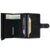 Peňaženka SECRID Miniwallet Vintage Black - Inovatívna peňaženka najmodernejšieho strihu s možnosťou personifikácie laserovým gravírovaním. Tovar na sklade, vrátane rytia expedujeme do 48h.