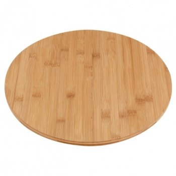 Podnos servírovací otočný d35 bambus - Servírovací otočný tanier s možnosťou vlastného gravírovania. Skladom, expedícia do 48h. vrátane gravírovania.