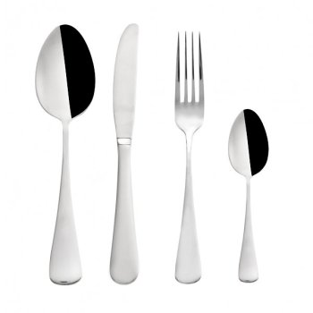 Príbory NR 24ks Canada - Nerezové príbory s možnosťou rytiny vlastného zadania. Skladom, expedícia vr. gravírovania do 48h.