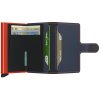 Peňaženka SECRID Miniwallet Matte Nightblue & Orange - Inovatívna peňaženka najmodernejšieho strihu s možnosťou personifikácie laserovým gravírovaním. Tovar na sklade, vrátane rytia expedujeme do 48h.