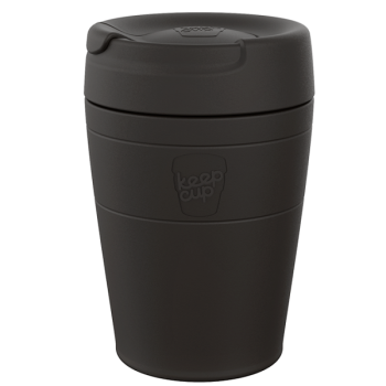 Termohrnček KeepCup Thermal Helix Black M 340ml - Špičkový dizajnový termohrnček s možnosťou osobného popisu. Tovar skladom, expedujeme do 24 hodín.