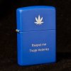 Zippo 229 Royal Blue Matte - s věnováním