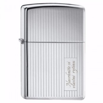 Zippo 350 Chrome Classics - s gravírováním