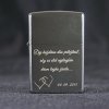 ZIPPO 205 Satin Chrome - s rytím