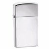 Zippo 1610 SLIM High Polish Chrome - s rytím