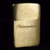 Zippo 1941B Replica Brushed Brass - s rytinou