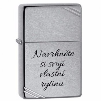 Zippo 267 Vintage Street Chrome - s gravírováním