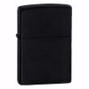 Zippo 218 Black Matte - s rytinou