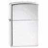 Zippo 250 High Polish Chrome - s rytím