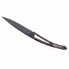 Nůž deejo Black, juniper wood, 37g - s gravírováním