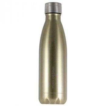 Termolahev 500ml YOKO DESIGN, zlatá METAL - s gravírováním