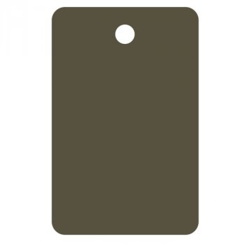 Psí známka OBDÉLNÍK 30x47, AL bronzová - s gravírováním