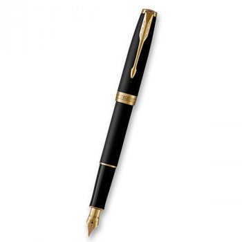 Plnicí pero PARKER Royal SONNET Matte Black GT, F - s věnováním