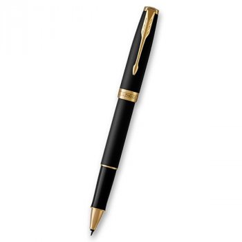 Roller PARKER Royal SONNET Matte Black GT, F - s gravírováním