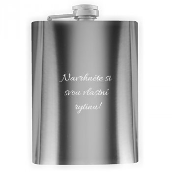 Placatka 240ml, lesklá - s gravírováním