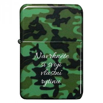 Zapalovač Gentelo Army - s gravírováním