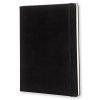 Zápisník MOLESKINE linkovaný T/XL černý