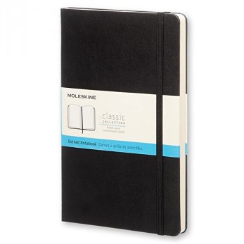 Zápisník MOLESKINE bodkovaný T/S čierny