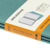Sešity MOLESKINE Cahiers 3ks linkovaný S tyrkysové - Ikona mezi zápisníky? MOLESKINE. Sada tří notesů jako spolehlivý pomocník i dokonalý doplněk image. Kapsa na výstřižky, poznámky, vizitky. Skladem, expedice ihned!